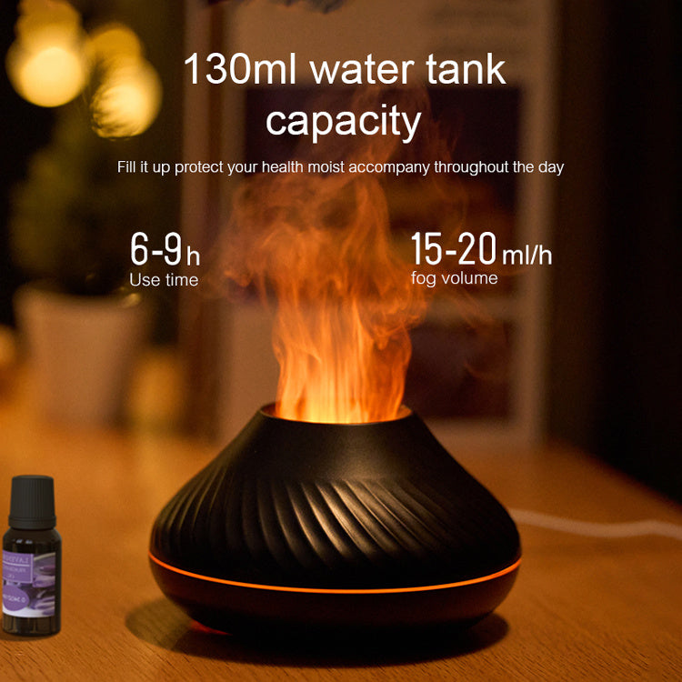 3d Colorful Flame Humidifier