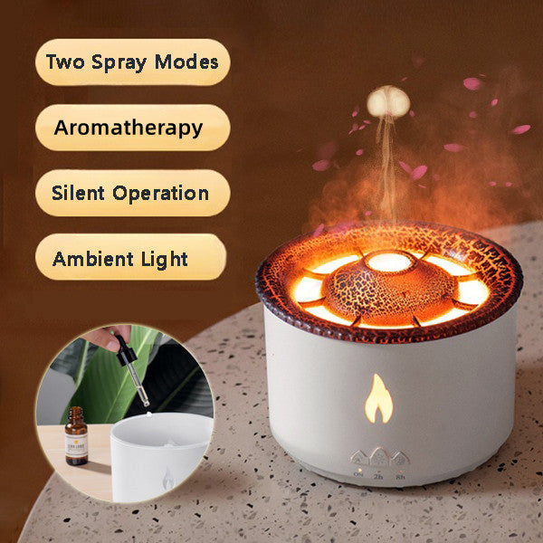 Air Flame Humidifier Diffuser