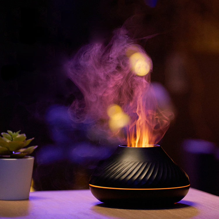 3d Colorful Flame Humidifier