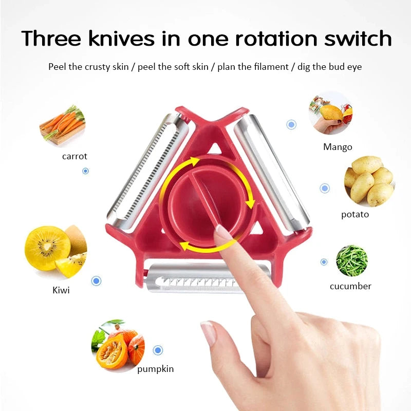 3 in 1 Magic Trio Peeler