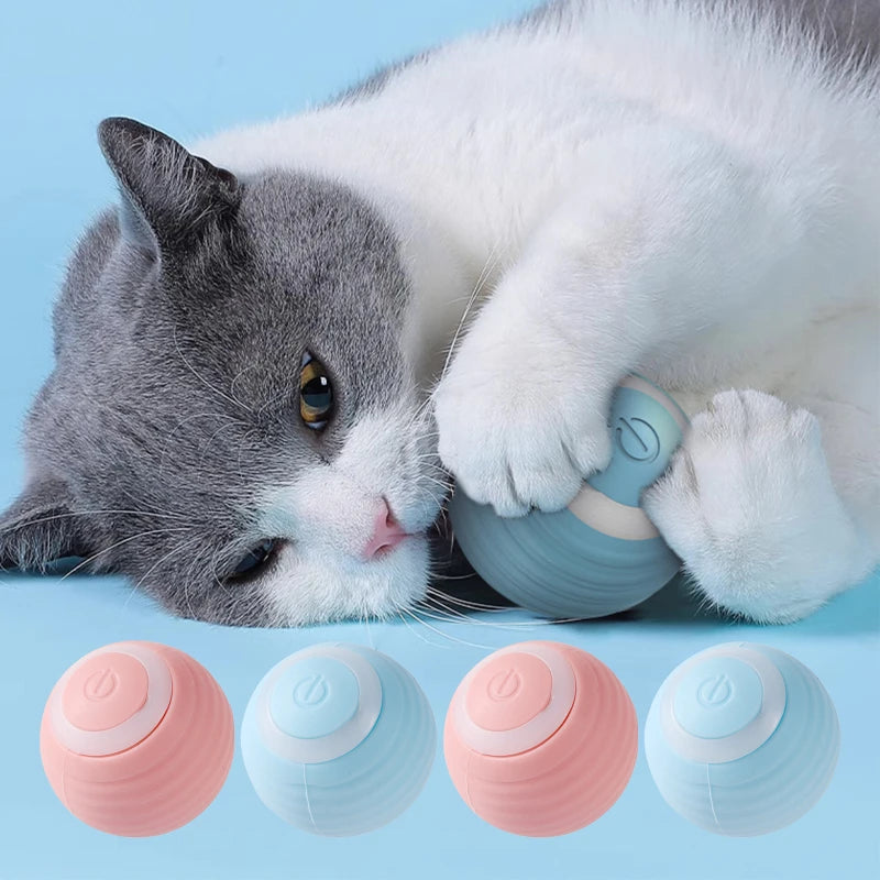 Purrfect Roll - Smart Interactive Cat Toy Ball