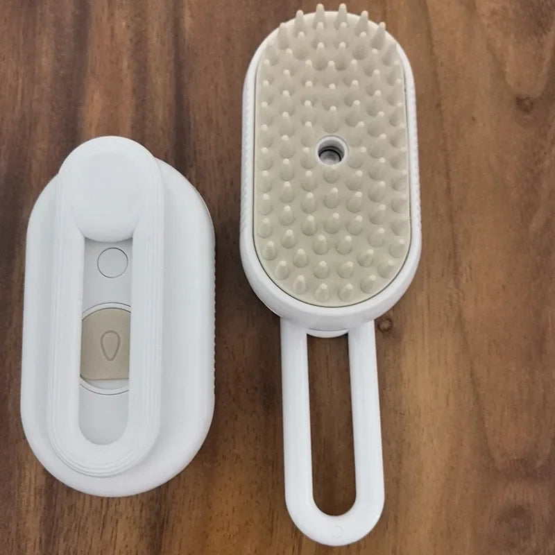 3-in-1 Electric Steam Pet Brush