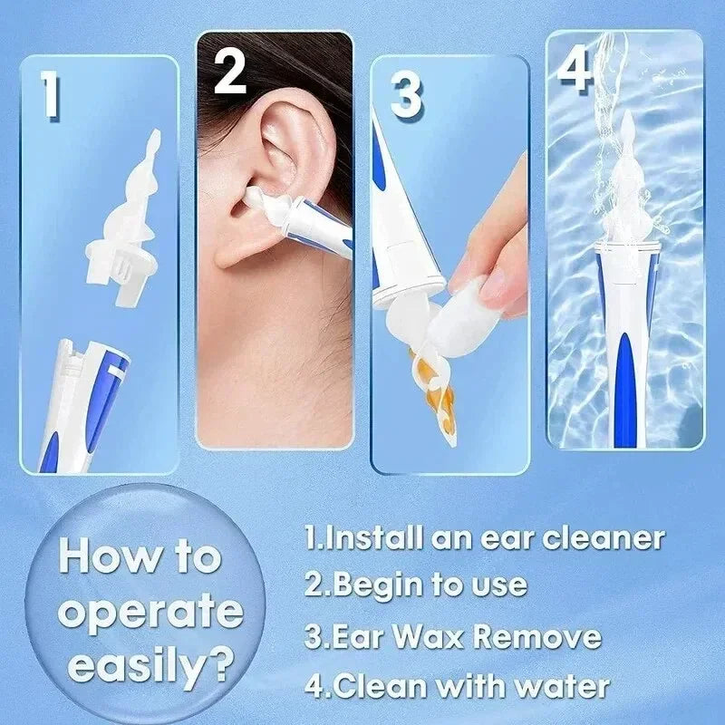 Ear Wax Remover Tool Soft Silicone