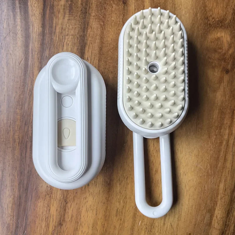 3-in-1 Electric Steam Pet Brush