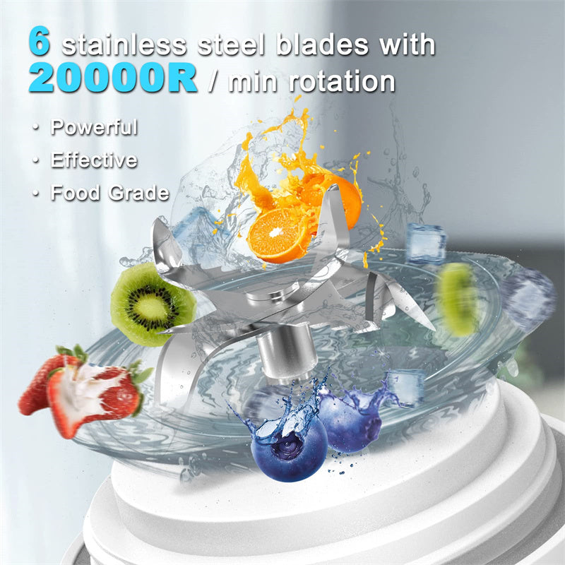 6 Blade Mini Blender