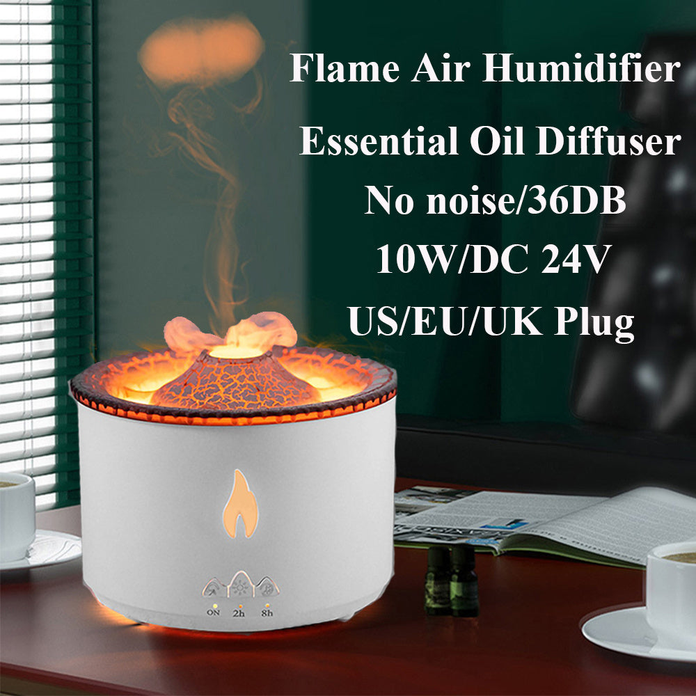 Air Flame Humidifier Diffuser